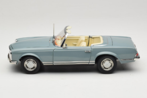 Mercedes 230 SL W113 Horizon Blue Norev 1:18 183992 メタル - 画像 4/9