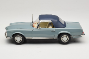 Mercedes 230 SL W113 Horizon Blue Norev 1:18 183992 メタル - 画像 5/9