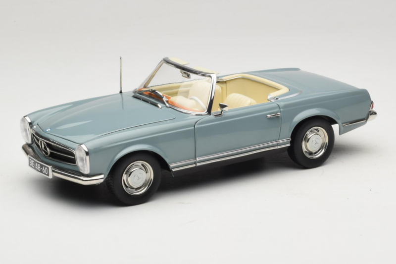 Mercedes 230 SL W113 Horizon Blue Norev 1:18 183992 メタル