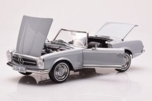 Mercedes 230 SL W113 Pagoda グレー Norev 1:18 183990 メタル - 画像 2/8
