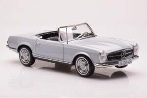 Mercedes 230 SL W113 Pagoda グレー Norev 1:18 183990 メタル - 画像 6/8