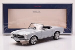 Mercedes 230 SL W113 Pagoda グレー Norev 1:18 183990 メタル - 画像 8/8
