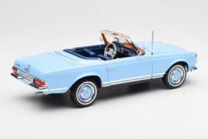 Mercedes 230 SL W113 Pagoda ホライズン ブルー ディーラー エディション Norev 1:18 B66040633 メタル - 画像 4/10