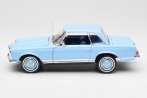 Mercedes 230 SL W113 Pagoda ホライズン ブルー ディーラー エディション Norev 1:18 B66040633 メタル - 画像 5/10