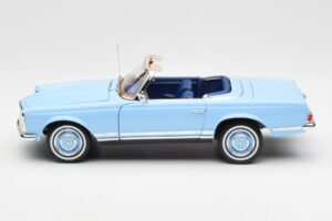 Mercedes 230 SL W113 Pagoda ホライズン ブルー ディーラー エディション Norev 1:18 B66040633 メタル - 画像 6/10