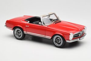Mercedes 230 SL W113 Pagoda レッド Norev 1:18 B660640596 メタル - 画像 6/8