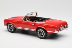 Mercedes 230 SL W113 Pagoda レッド Norev 1:18 B660640596 メタル - 画像 7/8