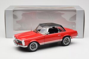 Mercedes 230 SL W113 Pagoda レッド Norev 1:18 B660640596 メタル - 画像 8/8