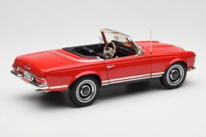 Mercedes 230 SL W113 Pagoda レッド Norev 1:18 B660640596 メタル - 画像 3/8