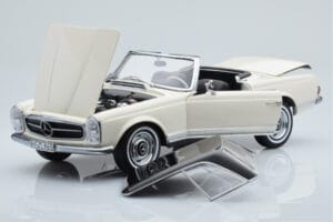 Mercedes 230 SL W113 Pagoda ホワイト 限定版 Norev 1:18 183768 メタル - 画像 2/9