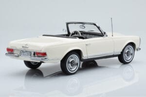 Mercedes 230 SL W113 Pagoda ホワイト 限定版 Norev 1:18 183768 メタル - 画像 3/9