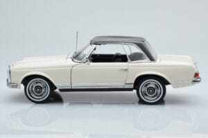Mercedes 230 SL W113 Pagoda ホワイト 限定版 Norev 1:18 183768 メタル - 画像 5/9