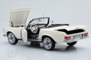 Mercedes 230 SL W113 Pagoda ホワイト 限定版 Norev 1:18 183768 メタル - 画像 6/9
