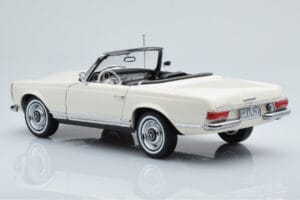 Mercedes 230 SL W113 Pagoda ホワイト 限定版 Norev 1:18 183768 メタル - 画像 8/9