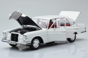 Mercedes 250 SE W108 ホワイト 限定版 Norev 1:18 183763 メタル - 画像 2/8