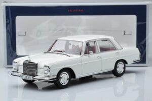 Mercedes 250 SE W108 ホワイト 限定版 Norev 1:18 183763 メタル - 画像 8/8