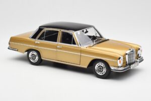 Mercedes 280 SE W108 ベージュ ディーラー エディション Norev 1:18 B66040680 メタル - 画像 6/8