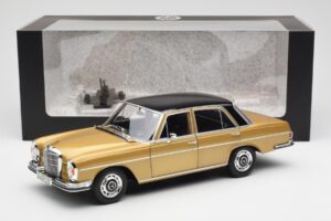Mercedes 280 SE W108 ベージュ ディーラー エディション Norev 1:18 B66040680 メタル - 画像 8/8