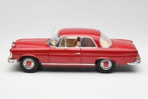 Mercedes 280 SE W108 レッド Norev 1:18 193527 メタル - 画像 4/8