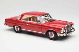 Mercedes 280 SE W108 レッド Norev 1:18 193527 メタル - 画像 6/8