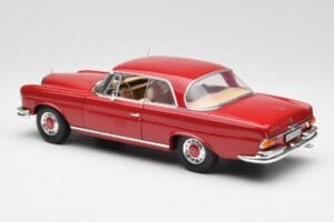 Mercedes 280 SE W108 レッド Norev 1:18 193527 メタル - 画像 7/8