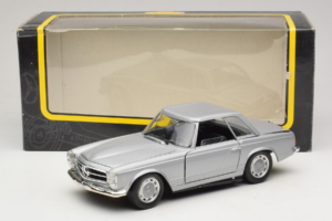 Mercedes 280 SL W113 Berlina シルバー Techno Giodi 1:18 F14051030 メタル - 画像 8/8