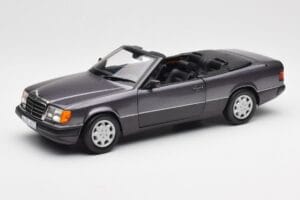 Mercedes 300 CE-24 W124 カブリオレ パープルメタリック Norev 1:18 183567 メタル