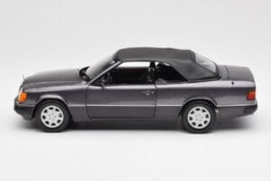 Mercedes 300 CE-24 W124 カブリオレ パープルメタリック Norev 1:18 183567 メタル - 画像 5/10