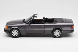 Mercedes 300 CE-24 W124 カブリオレ パープルメタリック Norev 1:18 183567 メタル - 画像 6/10