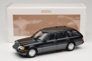 Mercedes 300 D W124 エステート ブラック Norev 1:18 183960 メタル - 画像 8/8