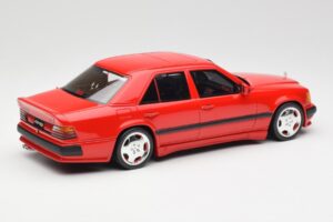 Mercedes 300E W124 6.0 AMG シグナルレッド Otto 1:18 OT1104 レジン - 画像 2/6