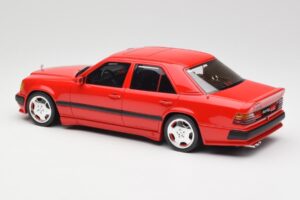 Mercedes 300E W124 6.0 AMG シグナルレッド Otto 1:18 OT1104 レジン - 画像 5/6