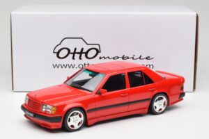 Mercedes 300E W124 6.0 AMG シグナルレッド Otto 1:18 OT1104 レジン - 画像 6/6