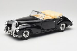 Mercedes 300 S W188 カブリオレ ブラック Tchibo 1:18 36782 メタル