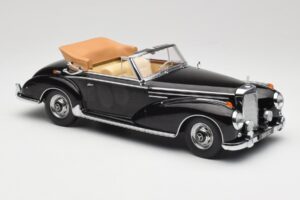Mercedes 300 SC W188 カブリオレ ブラック KK-Scale 1:18 KKDC180941 メタル - 画像 4/6