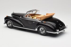 Mercedes 300 SC W188 カブリオレ ブラック KK-Scale 1:18 KKDC180941 メタル - 画像 5/6