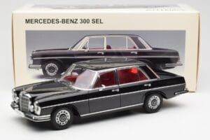 Mercedes 300 SEL 6.3 W109 ブラック AUTOart 1:18 76140 メタル - 画像 8/8