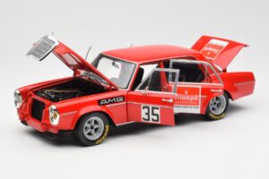 Mercedes 300 SEL 6.8 #35 H. Kelleners Hockenheim 1973 Minichamps 1:18 100713435 メタル - 画像 2/8