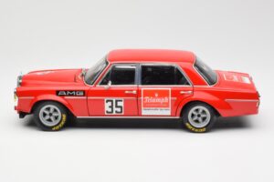 Mercedes 300 SEL 6.8 #35 H. Kelleners Hockenheim 1973 Minichamps 1:18 100713435 メタル - 画像 4/8