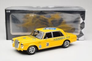 Mercedes 300 SEL 6.8 W109 #38 H. Heyer Season Finale Hockenheim 1971 Minichamps 1:18 155713438 メタル - 画像 6/6