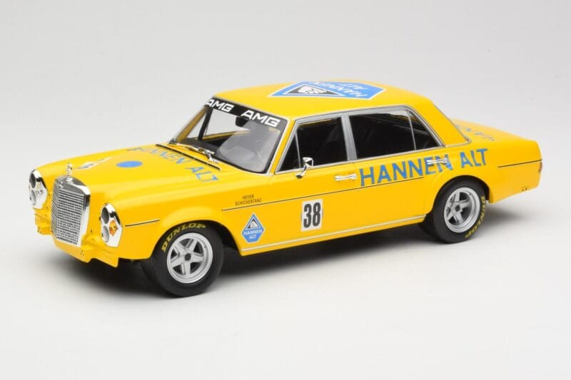 Mercedes 300 SEL 6.8 W109 #38 H. Heyer Season Finale Hockenheim 1971 Minichamps 1:18 155713438 メタル