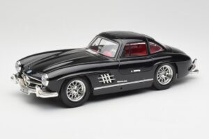 Mercedes 300 SL W198 ブラック Bburago 1:18 35791 メタル