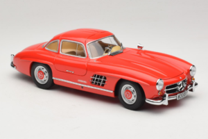 Mercedes 300 SL Gullwing レッド Minichamps 1:18 180039001 メタル - 画像 6/8