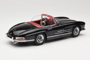 Mercedes 300 SL W198 Roadster ブラック Minichamps 1:18 180039036 メタル - 画像 3/8
