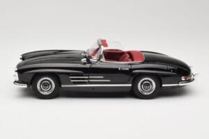 Mercedes 300 SL W198 Roadster ブラック Minichamps 1:18 180039036 メタル - 画像 4/8