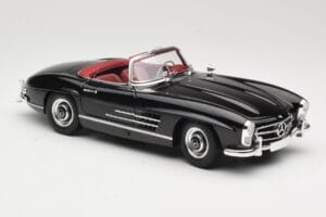 Mercedes 300 SL W198 Roadster ブラック Minichamps 1:18 180039036 メタル - 画像 6/8