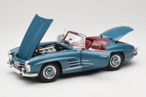 Mercedes 300 SL W198 Roadster ブルー Minichamps 1:18 180039035 メタル - 画像 2/8