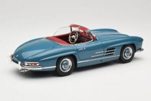 Mercedes 300 SL W198 Roadster ブルー Minichamps 1:18 180039035 メタル - 画像 3/8