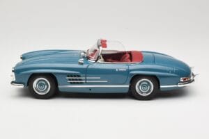 Mercedes 300 SL W198 Roadster ブルー Minichamps 1:18 180039035 メタル - 画像 4/8