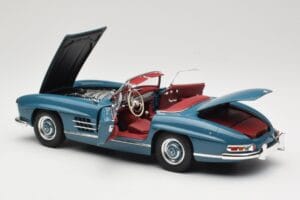 Mercedes 300 SL W198 Roadster ブルー Minichamps 1:18 180039035 メタル - 画像 5/8